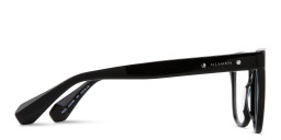 Shop ALL SAINTS Logo Cat-Eye Eyeglasses in Black online.