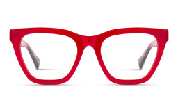 ALL SAINTS Elise Cat-Eye Eyeglasses in Red – Product Photo 1