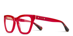 ALL SAINTS Elise Cat-Eye Eyeglasses in Red – Product Photo 2