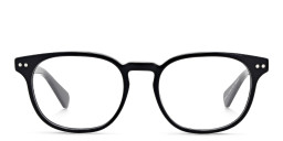 ALL SAINTS Logo Square Eyeglasses in Black – Product Photo 1