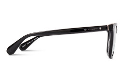 Shop ALL SAINTS Logo Square Eyeglasses in Black online.