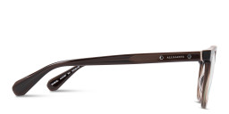Shop ALL SAINTS Logo Round Eyeglasses in Gradient Brown online.