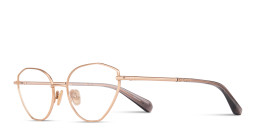 ALL SAINTS Logo Cat-Eye Eyeglasses in Gold – Product Photo 2