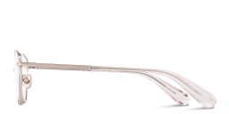 ALL SAINTS Logo Cat-Eye Eyeglasses in Silver – Product Photo 4