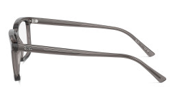 Shop Ray-Ban Alain Optics Unisex Rectangle Eyeglasses in Opal Dark Grey online.