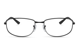 Shop Ray-Ban Optics Unisex Irregular Eyeglasses in Black online.