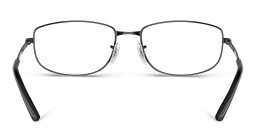 Shop Ray-Ban Optics Unisex Irregular Eyeglasses in Black online.