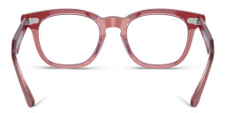 Ray-Ban Junior Optics Kids Square Eyeglasses in Top Red & Orange & Light Purple – Product Photo 4