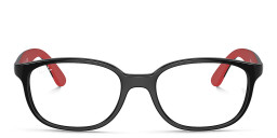 Shop Ray-Ban Junior Optics Kids Bio-Based Square Eyeglasses in Black online.