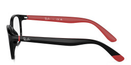 Shop Ray-Ban Junior Optics Kids Bio-Based Square Eyeglasses in Black online.