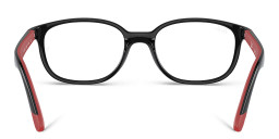 Shop Ray-Ban Junior Optics Kids Bio-Based Square Eyeglasses in Black online.