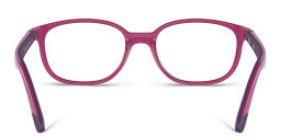 Shop Ray-Ban Junior Optics Kids Bio-Based Panthos Eyeglasses in Pink online.