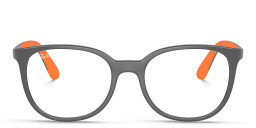 Ray-Ban Junior Optics Kids Bio-Based Panthos Eyeglasses in Grey – Product Photo 2