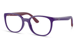 Ray-Ban Junior Optics Kids Bio-Based Panthos Eyeglasses in Purple – Product Photo 2