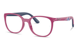 Ray-Ban Junior Lilo & Stitch Kids Panthos Eyeglasses in Blue – Product Photo 2