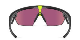 تسوق نظارات شمسية سفاييرا بإطار نصفي على شكل قناع للجنسين اوكلي بلون أسود أونلاين.