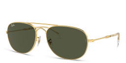 Ray-Ban Bain Bridge Unisex Pilot Sunglasses in Gold – Product Photo 2