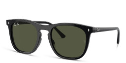 Ray-Ban Logo Unisex Square Sunglasses in Black – Product Photo 2