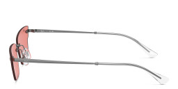 Ray-Ban Anh Unisex Rimless Irregular Sunglasses in Gunmetal – Product Photo 3