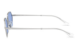 Ray-Ban Yevi Unisex Irregular Sunglasses in Silver – Product Photo 3