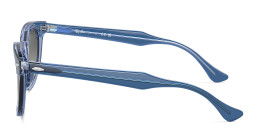 Ray-Ban Junior Logo Kids Square Sunglasses in Blue – Product Photo 3