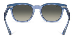 Ray-Ban Junior Logo Kids Square Sunglasses in Blue – Product Photo 4
