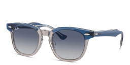 Ray-Ban Junior Kids Square Sunglasses in Blue – Product Photo 2