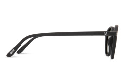 Izipizi Logo Unisex Round Sunglasses in Black – Product Photo 4