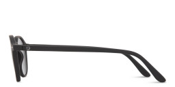 Izipizi Logo Unisex Round Sunglasses in Black – Product Photo 3