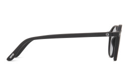 Izipizi Logo Unisex Round Sunglasses in Black – Product Photo 4
