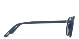 Izipizi Logo Unisex Round Sunglasses in Blue – Product Photo 4
