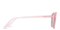 Izipizi Logo Unisex Round Sunglasses in Pink – Product Photo 4