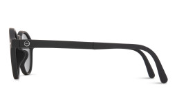 Izipizi Logo Unisex Round Sunglasses in Black – Product Photo 3