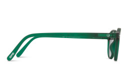 Izipizi Logo Unisex Round Sunglasses in Green – Product Photo 4