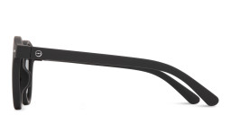 Izipizi Logo Unisex Round Sunglasses in Black – Product Photo 3
