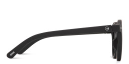 Izipizi Logo Unisex Round Sunglasses in Black – Product Photo 4