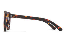 Izipizi Logo Unisex Round Sunglasses in Tortoise – Product Photo 3