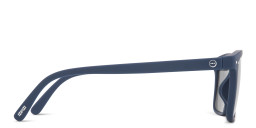 Izipizi Logo Unisex Rectangle Sunglasses in Blue – Product Photo 4