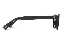 Izipizi Logo Unisex Square Sunglasses in Black – Product Photo 4