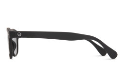 Izipizi Logo Unisex Square Sunglasses in Black – Product Photo 3