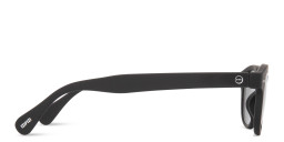 Izipizi Logo Unisex Square Sunglasses in Black – Product Photo 4