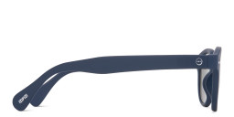 Izipizi Logo Unisex Square Sunglasses in Navy Blue – Product Photo 4