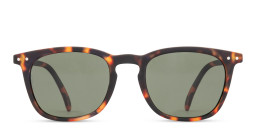 Izipizi Logo Unisex Square Sunglasses in Tortoise – Product Photo 1
