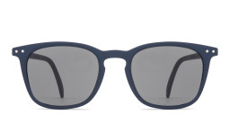 Izipizi Logo Unisex Square Sunglasses in Blue – Product Photo 1