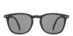 Izipizi Logo Unisex Square Sunglasses in Black/Grey – Product Photo 3