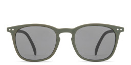 Izipizi Logo Unisex Square Sunglasses in Solid khaky – Product Photo 1