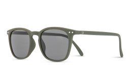 Izipizi Logo Unisex Square Sunglasses in Solid khaky – Product Photo 2