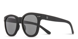 Izipizi Logo Unisex Square Sunglasses in Black – Product Photo 2