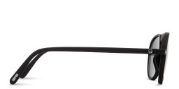 Izipizi Logo Unisex Aviator Sunglasses in Black – Product Photo 4