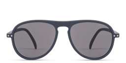 Izipizi Logo Unisex Aviator Sunglasses in Navy Blue – Product Photo 1